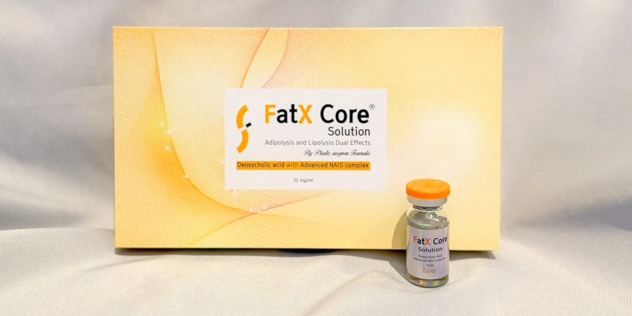 1.0%デオキシコール酸を主成分とする脂肪溶解注射薬FatX Coreファットエックスコア