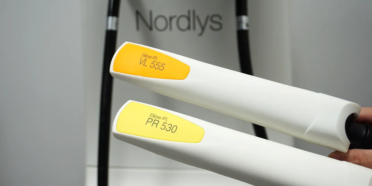 IPL機器ノーリスNordlysで使用する2種類のハンドピース｜肌の状態にあわせて選ぶ『VR』と『PL』